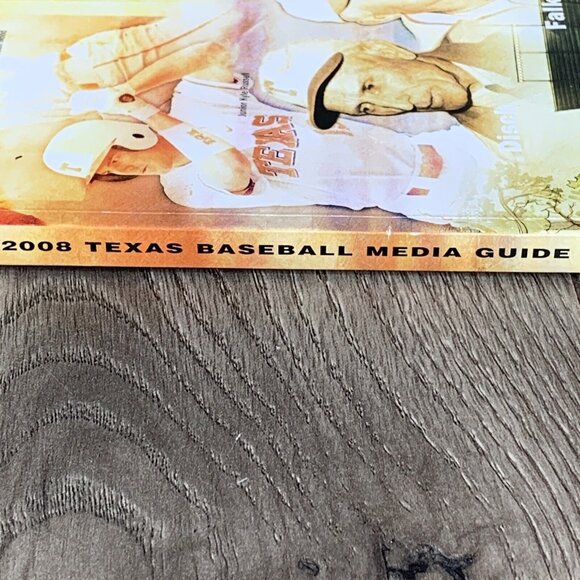 2008 Texas Longhorns Baseball Media Guide UT University Of Texas Longhorns - Picture 3 of 9